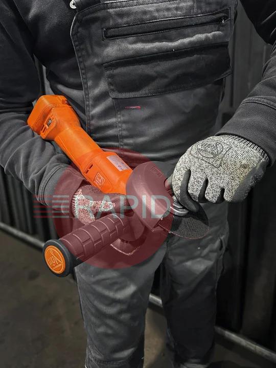 71221561000  FEIN CCG 18-115-12 AS Cordless 115mm 18V Angle Grinder, with Standard Switch (Bare Unit)